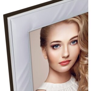 ZEP Cornice lucida Tropea argento 10x15 cm