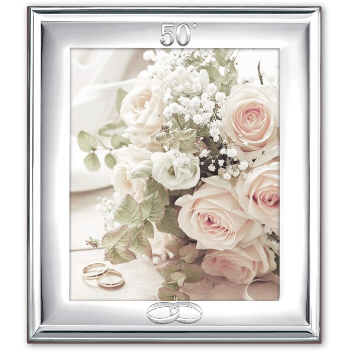 ZEP Cornice per ritratto in metallo Noto argento 15x20 cm
