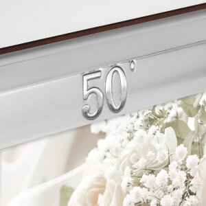 ZEP Cornice per ritratto in metallo Noto argento 20x25 cm