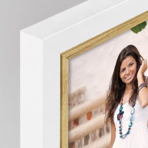 ZEP Cornice in legno Ayas 20x30 cm bianco