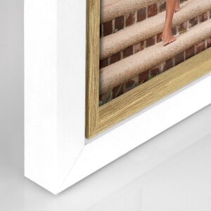 ZEP Cornice in legno Ayas 20x30 cm bianco