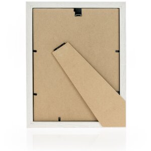 Cornice ZEP Palmi bianca 20x20 cm con passepartout 15x15 cm