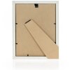 Cornice ZEP Palmi bianca 30x30 cm con passepartout 20x20 cm