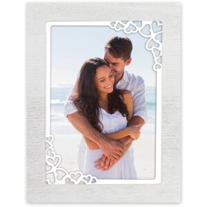 ZEP Portafoto in legno Destiny 15x20 cm bianco