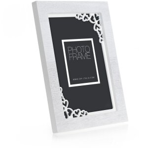 ZEP Portafoto in legno Destiny 15x20 cm bianco