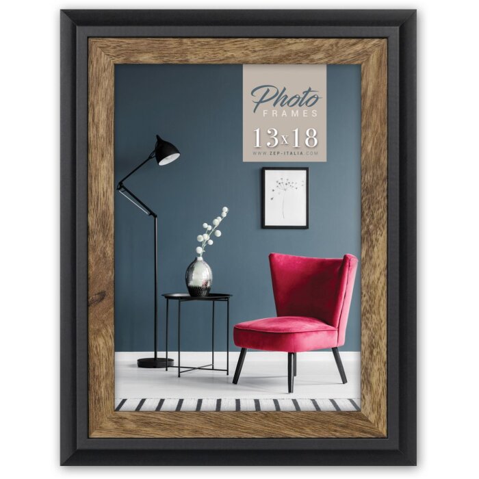 Cornice ZEP Enna nero 20x25 cm