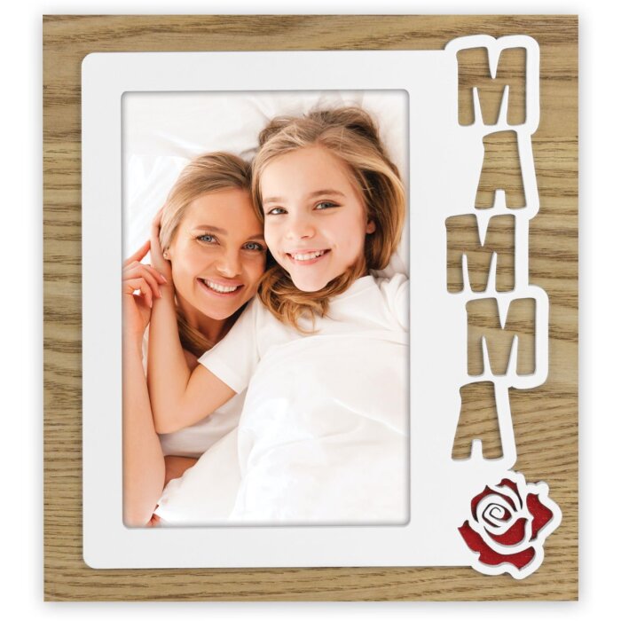 ZEP Cornice per ritratto in legno Miriam 10x15 cm Mamma Italiana