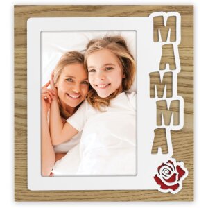 ZEP Cornice per ritratto in legno Miriam 10x15 cm Mamma...