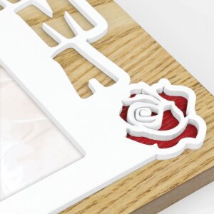 ZEP Cornice per ritratto in legno Miriam 10x15 cm Mamma Italiana