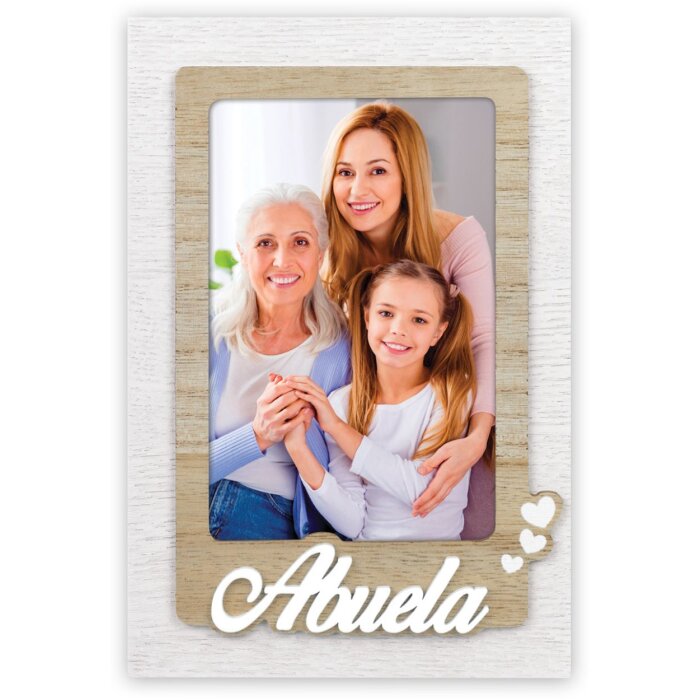 ZEP Portafoto in legno Agnese 10x15 cm Abuela (spagnolo)