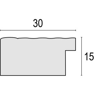 Cornice ZEP Ragusa blu 10x15 cm