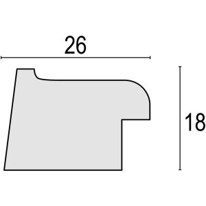 Cornice ZEP Nuoro B 13x18 cm