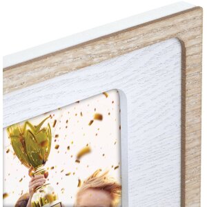 ZEP Cornice per ritratti in legno Maradona 10x15 cm Cornice per immagini di calcio