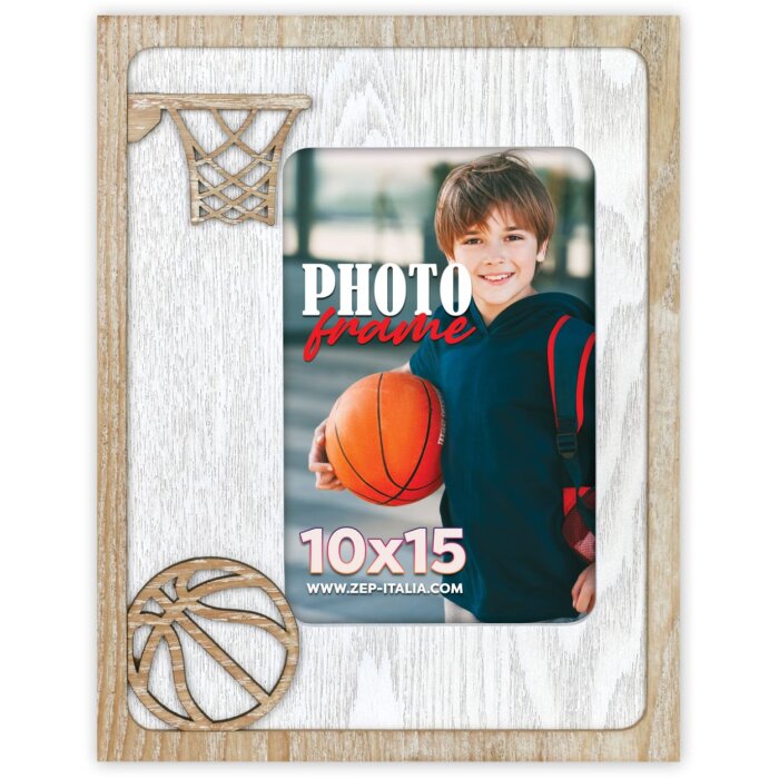 ZEP Portafoto in legno Jordan 10x15 cm Portafoto Basket