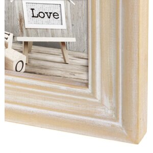 ZEP Cornice in legno Rivoli 10x15 cm naturale