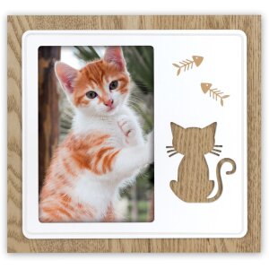 ZEP Cat Photo Frame Duchessa 10x15 cm formato verticale