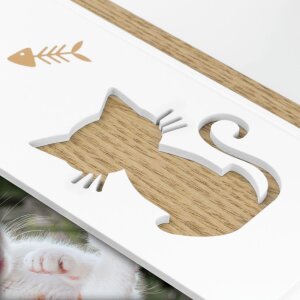 ZEP Cat Photo Frame Duchessa 10x15 cm formato verticale