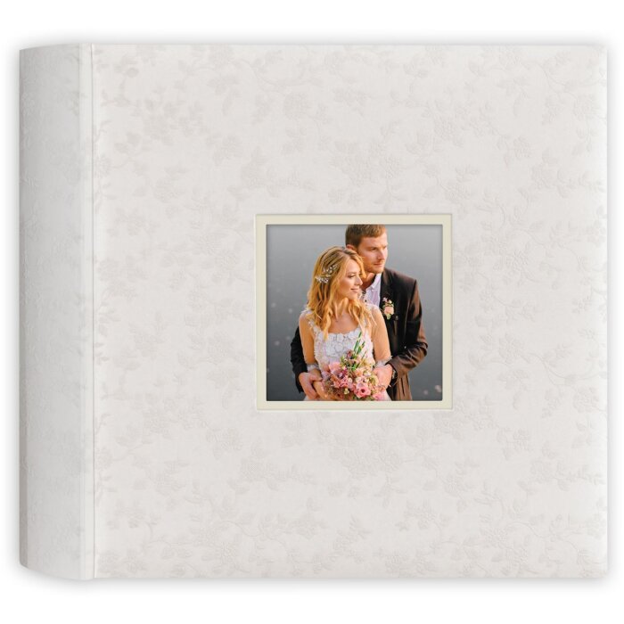 Album fotografico matrimoniale ZEP XL Marion bianco 32x32 cm 100 pagine bianche