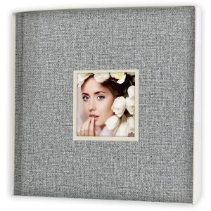 Album fotografico ZEP Osaka grigio 24x24 cm 40 pagine bianche