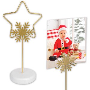 ZEP Photo Christmas Stand Moritz oro 6x18 cm