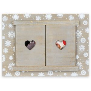 ZEP Cornice natalizia Tirolo C marrone 10x15 cm (30x17 cm)
