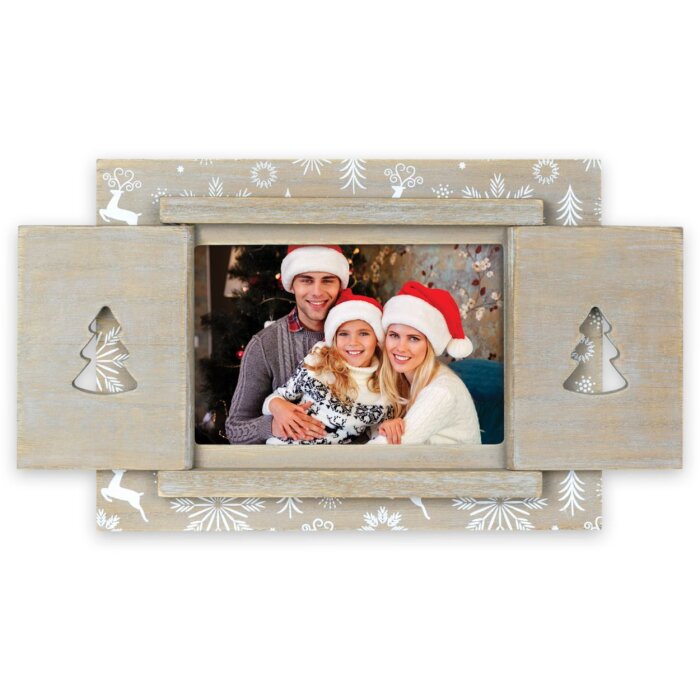 ZEP Cornice natalizia Tirolo A marrone 10x15 cm (30x17 cm)