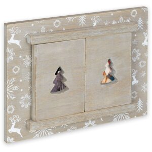 ZEP Cornice natalizia Tirolo A marrone 10x15 cm (30x17 cm)