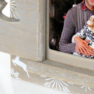 ZEP Cornice natalizia Tirolo A marrone 10x15 cm (30x17 cm)