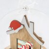 ZEP Decorazione natalizia lampeggiante 3,5x4,5 cm (ø 9 h12 cm)
