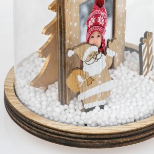 ZEP Decorazione natalizia Pavlov ø 11,5 h13 cm con...