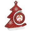 Cornice per albero di Natale ZEP Nestor rosso 6x6 cm (16x4,5x19 cm)