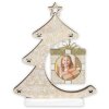 ZEP Cornice per albero di Natale Nestor marrone 6x6 cm (16x4,5x19 cm)