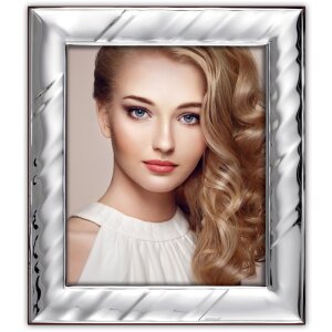 ZEP Cornice lucida Tropea argento da 10x15 cm a 20x25 cm