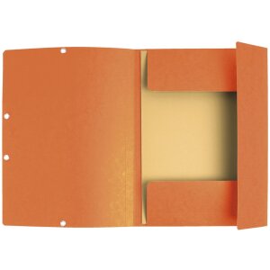 Cartella Exacompta 3 lembi Manila Cartone 400g Natura Futura A4