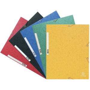 Cartella da collezione elastico 3 lembi Scotten Manila cartone 400g DIN A4