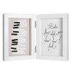 Henzo Cornice doppia in legno Piano 2 o 3 foto 10x15 cm e 13x18 cm