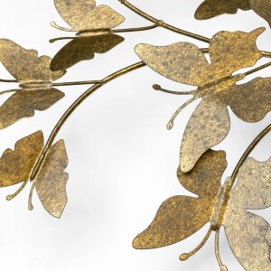 ZEP Decorazione murale TREE 66x67x4 cm Cespuglio di farfalle