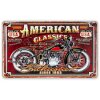 ZEP Cartello di latta CLASSIC 40x24x0,4 cm Moto rosso