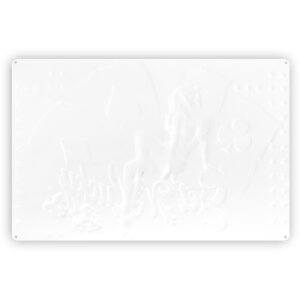 ZEP Cartello di latta ALES 40x27x0,4 cm Getn Lucky