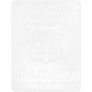 ZEP Lamiera ROUTE 66 multicolore 43x57x0,4 cm