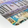ZEP Lamiera ROUTE 66 multicolore 43x57x0,4 cm