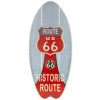 ZEP Segno di latta SURF 23x53x0,4 cm Tavola da surf Percorso storico