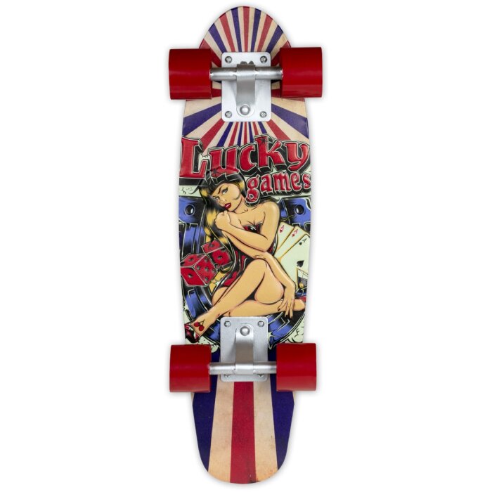 ZEP Decorazione murale SKATE 16,5x55x6,5 cm Skateboard Lucky Games