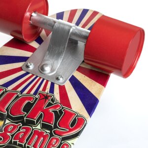 ZEP Decorazione murale SKATE 16,5x55x6,5 cm Skateboard Lucky Games