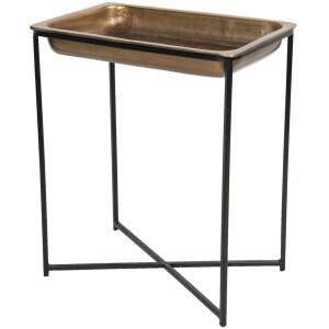 Clayre & Eef 50420L Tavolino 53x54x62 cm Color rame