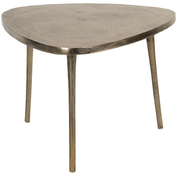 Clayre & Eef 50422S Tavolino 60x60x42 cm color oro