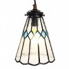 Clayre & Eef 5LL-6195 Lampada a sospensione Tiffany Ø 15x115 cm E14-max 1x40W