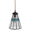 Clayre & Eef 5LL-6195 Lampada a sospensione Tiffany Ø 15x115 cm E14-max 1x40W