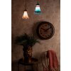 Clayre & Eef 5LL-6217 Lampada a sospensione Tiffany 18x15x115 cm E14-max 1x25W Rosa