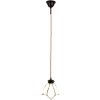 Clayre & Eef 5LL-6223 Lampada a sospensione Tiffany Ø 18x115 cm E14-max 1x25W Bianco - Marrone